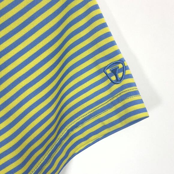 Pro Tour Coolplay Striped Performance Polo - Picture 3 of 5